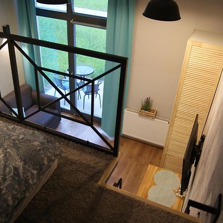 Апартаменты Mini Loft W Starym Browarze Гданьск Экстерьер фото