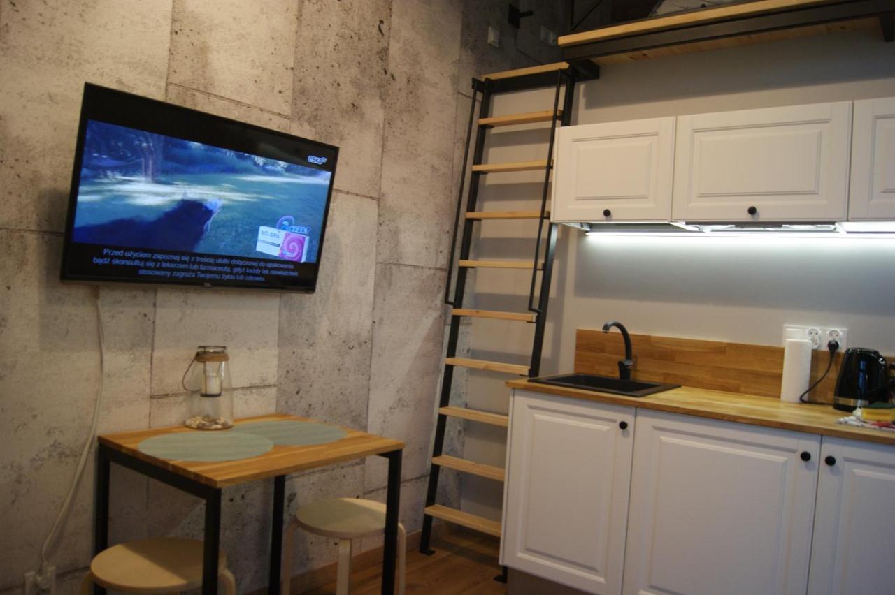 Апартаменты Mini Loft W Starym Browarze Гданьск Экстерьер фото
