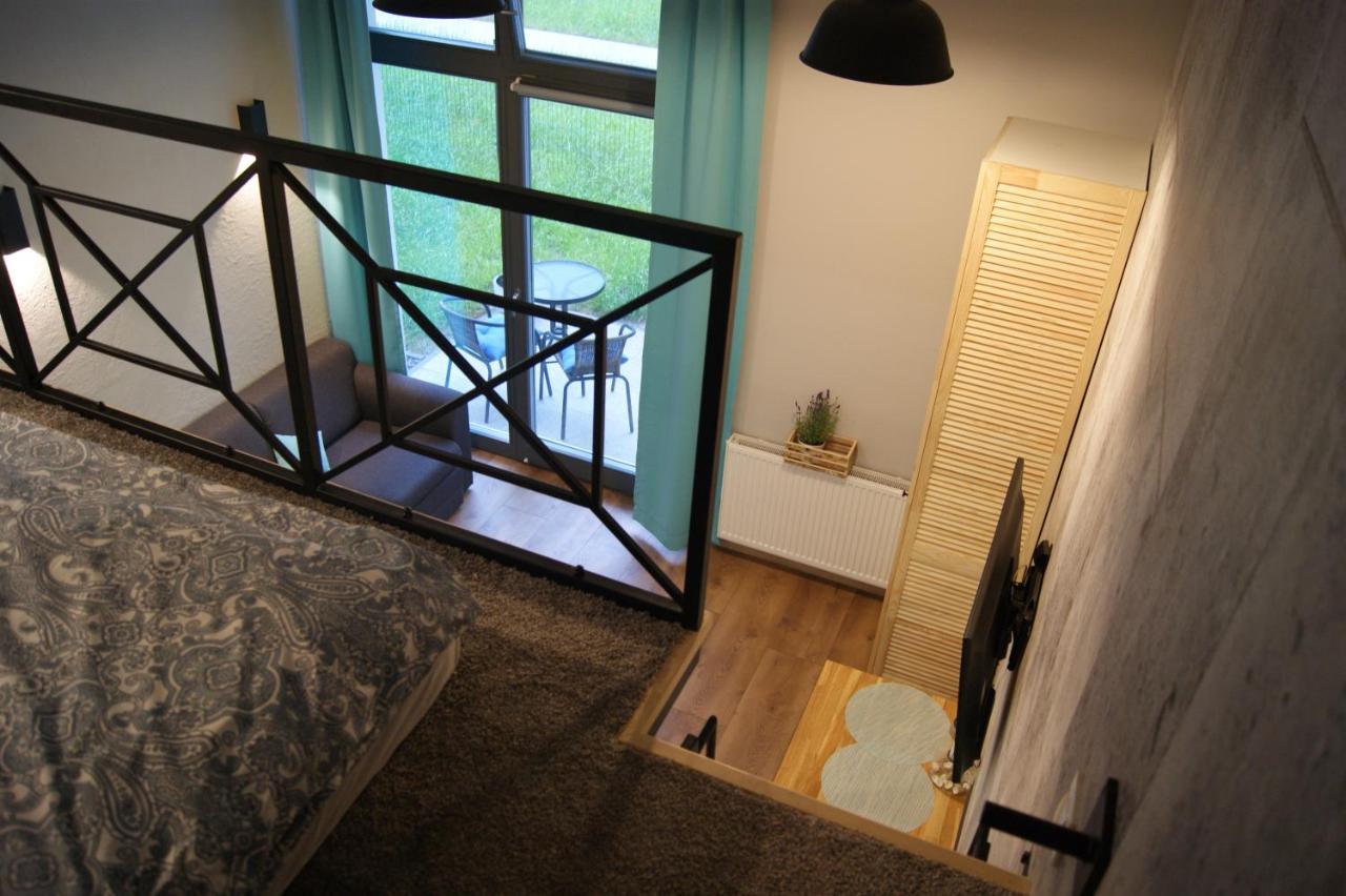 Апартаменты Mini Loft W Starym Browarze Гданьск Экстерьер фото