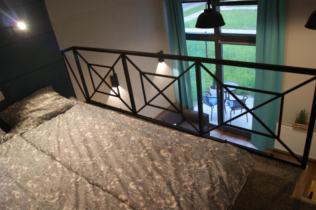 Апартаменты Mini Loft W Starym Browarze Гданьск Экстерьер фото