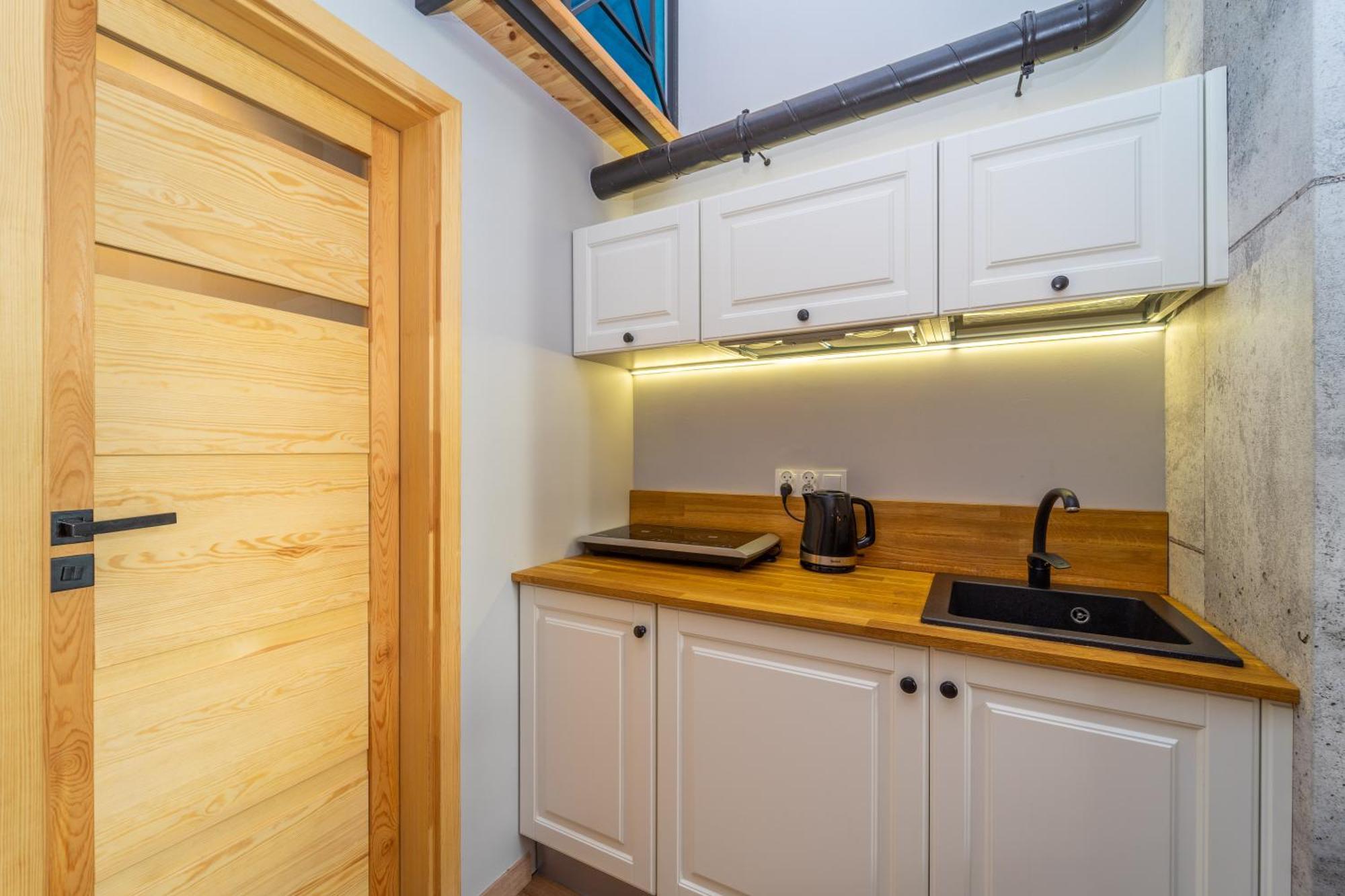 Апартаменты Mini Loft W Starym Browarze Гданьск Экстерьер фото